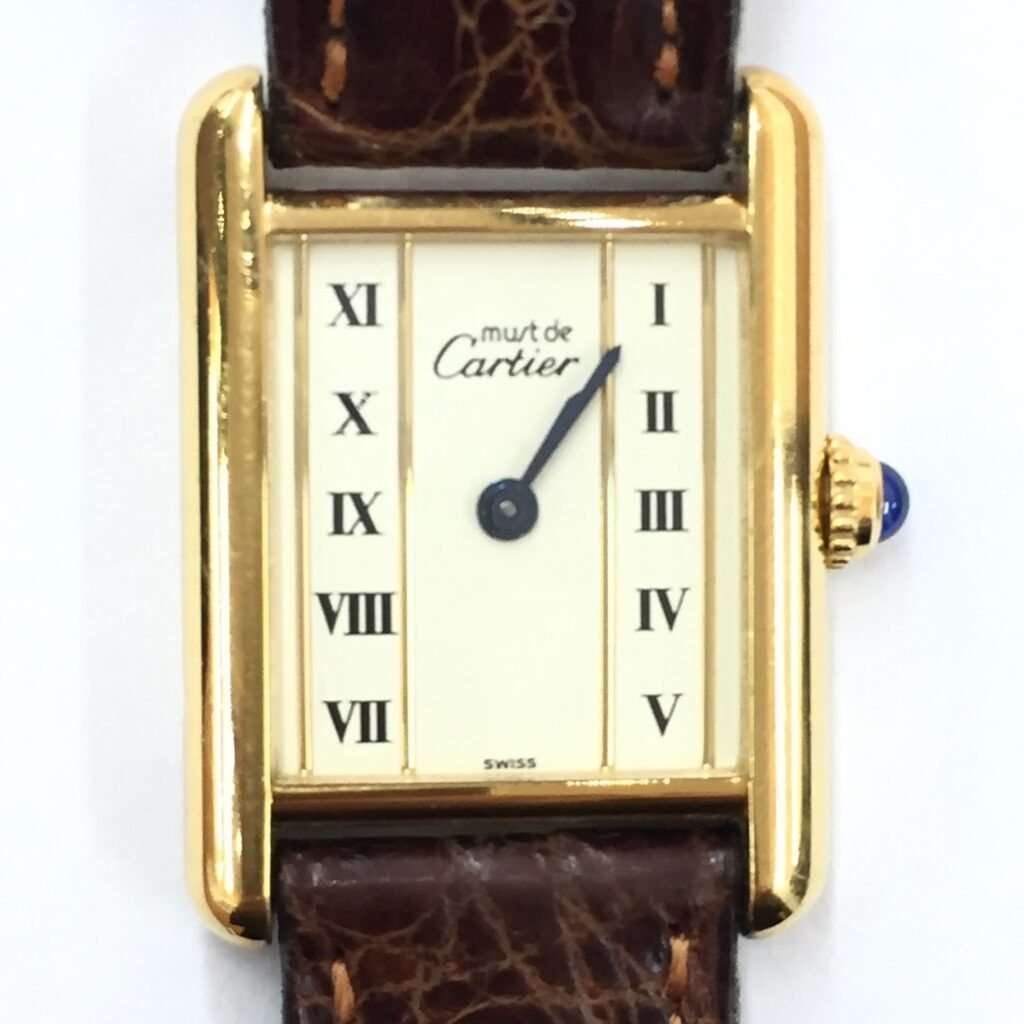 CARTIER カルティエ 腕時計 マストタンク(不動品)の買取実績 | 買取